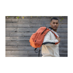 Sac à dos urbain écologique et déperlant 16 L pour PC 14” couleur rouge image nature morte