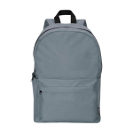 Sac à dos urbain écologique et déperlant 16 L pour PC 14” couleur gris deuxième vue frontale