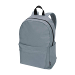 Sac à dos urbain écologique et déperlant 16 L pour PC 14” couleur gris