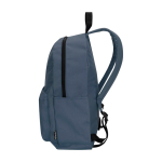 Sac à dos urbain écologique et déperlant 16 L pour PC 14” couleur cyan deuxième vue latérale