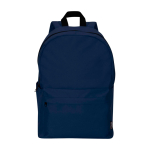 Sac à dos urbain écologique et déperlant 16 L pour PC 14” couleur bleu marine deuxième vue frontale