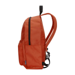Sac à dos urbain écologique et déperlant 16 L pour PC 14” couleur saumon deuxième vue latérale