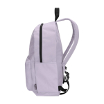 Sac à dos urbain écologique et déperlant 16 L pour PC 14” couleur lilas deuxième vue latérale