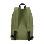 Sac à dos urbain écologique et déperlant 16 L pour PC 14” couleur vert olive deuxième vue arrière