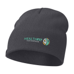 Bonnet côtelé polyvalent idéal pour les climats froids Elevate™ couleur gris foncé