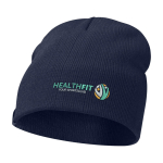 Bonnet côtelé polyvalent idéal pour les climats froids Elevate™ couleur bleu marine