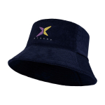 Bob en velours côtelé recyclé et coton 280 g/m² couleur bleu marine