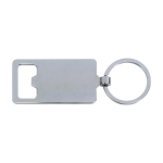 Porte-clés moderne en bambou servant également de décapsuleur couleur naturel deuxième vue arrière