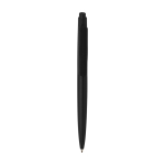 Stylo en plastique recyclé au design minimaliste, encre bleue couleur noir