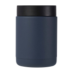 Boîte repas isotherme en acier inoxydable recyclé 500 ml couleur bleu pétrole deuxième vue arrière