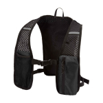 Gilet d’hydratation pour running, imperméable et réfléchissant couleur noir