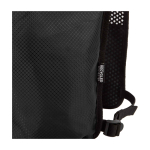 Gilet d’hydratation pour running, imperméable et réfléchissant couleur noir vue détail 1