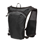 Gilet d’hydratation pour running, imperméable et réfléchissant couleur noir troisième vue