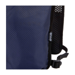 Gilet d’hydratation pour running, imperméable et réfléchissant couleur bleu marine vue détail 1