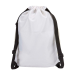 Sac de sport 18L imperméable et recyclé avec poche pour chaussures couleur sable deuxième vue arrière