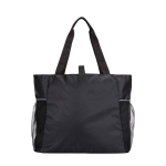 Sac de yoga en tissu ripstop recyclé et imperméable 18 L couleur noir deuxième vue arrière