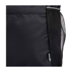 Sac de yoga en tissu ripstop recyclé et imperméable 18 L couleur noir vue détail 1