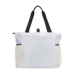 Sac de yoga en tissu ripstop recyclé et imperméable 18 L couleur sable deuxième vue arrière