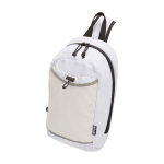 Sac bandoulière d’hydratation en tissu recyclé imperméable 6 L couleur sable troisième vue