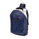 Sac bandoulière d’hydratation en tissu recyclé imperméable 6 L couleur bleu marine deuxième vue