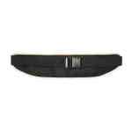 Ceinture de running avec plusieurs poches et éléments réfléchissants couleur sable deuxième vue arrière