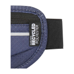 Ceinture de running avec plusieurs poches et éléments réfléchissants couleur bleu marine vue détail 1