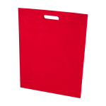 Sac en non-tissé recyclé thermosoudé ultra-résistant 5 L couleur rouge