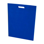 Sac en non-tissé recyclé thermosoudé ultra-résistant 5 L couleur bleu roi
