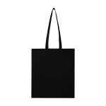 Tote bag en non-tissé recyclé résistant à la déchirure 6 L couleur noir deuxième vue arrière