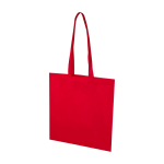 Tote bag en non-tissé recyclé résistant à la déchirure 6 L couleur rouge