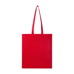 Tote bag en non-tissé recyclé résistant à la déchirure 6 L couleur rouge deuxième vue arrière