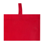 Tote bag en non-tissé recyclé résistant à la déchirure 6 L couleur rouge vue détail 1