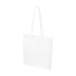 Tote bag en non-tissé recyclé résistant à la déchirure 6 L couleur blanc