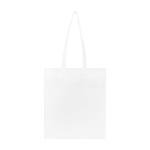 Tote bag en non-tissé recyclé résistant à la déchirure 6 L couleur blanc deuxième vue arrière