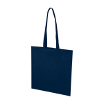 Tote bag en non-tissé recyclé résistant à la déchirure 6 L couleur bleu marine