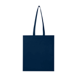 Tote bag en non-tissé recyclé résistant à la déchirure 6 L couleur bleu marine deuxième vue arrière