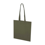 Tote bag en non-tissé recyclé résistant à la déchirure 6 L couleur vert foncé