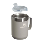 Tasse de camping en acier inoxydable recyclé 236 ml Stanley Everyday couleur gris deuxième vue