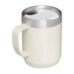 Tasse de camping en acier inoxydable recyclé 236 ml Stanley Everyday couleur beige troisième vue