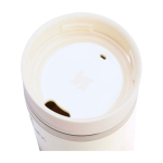 Tasse en acier avec couvercle hermétique 350 ml Stanley Café-To-Go couleur beige vue détail 1