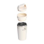 Tasse en acier avec couvercle hermétique 350 ml Stanley Café-To-Go couleur beige deuxième vue