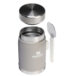 Thermos repas avec couverts et couvercle isolant à valve 400 ml deuxième vue