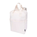 Sac à dos de voyage écologique multiusages pour ordinateur 9 L 14” couleur blanc cassé