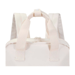 Sac à dos de voyage écologique multiusages pour ordinateur 9 L 14” couleur blanc cassé vue détail 1