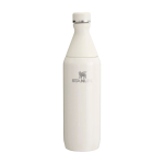 Gourde écologique à double ouverture 600 ml Stanley All Day Slim couleur beige