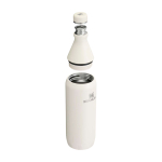 Gourde écologique à double ouverture 600 ml Stanley All Day Slim couleur beige deuxième vue