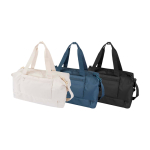 Sac de voyage écologique pour un usage pratique et confortable 42 L couleur noir deuxième vue en couleurs