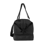 Sac de voyage écologique pour un usage pratique et confortable 42 L couleur noir vue latérale