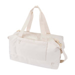 Sac de voyage écologique pour un usage pratique et confortable 42 L couleur blanc cassé