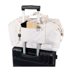 Sac de voyage écologique pour un usage pratique et confortable 42 L couleur blanc cassé deuxième vue